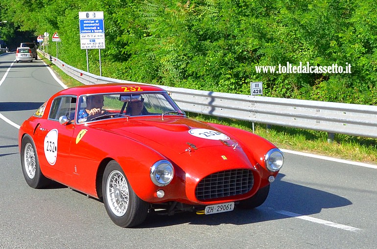 MILLE MIGLIA 2024 - Ferrari 250 MM Berlinetta Pinin Farina anno 1953 (Equipaggio: Virginie Lienhardt e Barbara Meier-Ruegg - Numero di gara: 232)