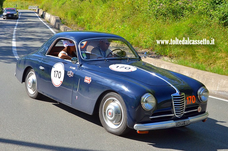 MILLE MIGLIA 2024 - Fiat 1100 E Coup Ghia Gioiello anno 1950 (Equipaggio: Corrado Galloni e Greta Galloni - Numero di gara: 170)