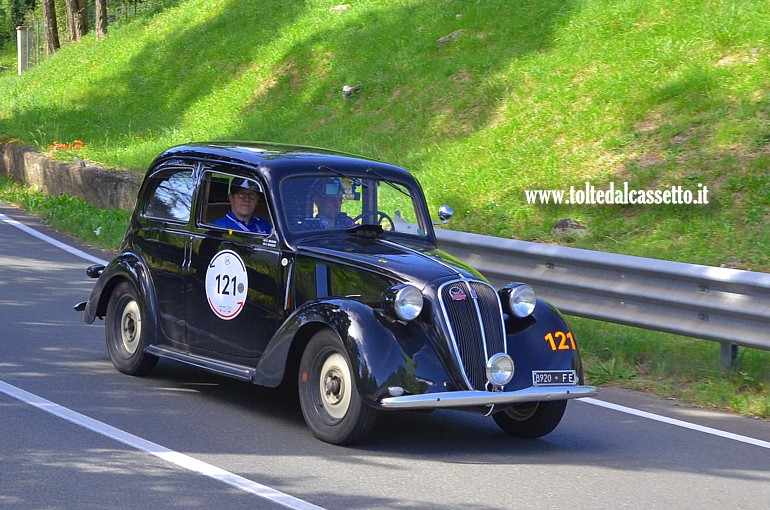 MILLE MIGLIA 2024 - Fiat 508 C Balilla 1100 anno 1939 (Equipaggio: Chris Mason e Jeff Mason - Numero di gara: 121)