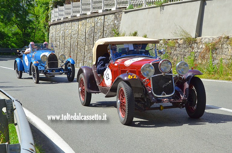 MILLE MIGLIA 2024 - Fiat 514 MM anno 1930 (Equipaggio: Alessandro Gamberini e Guido Ceccardi - Numero di gara: 62)