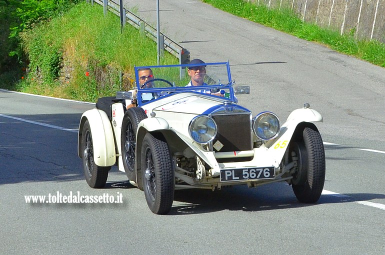 MILLE MIGLIA 2024 - Invicta Low Chassis anno 1930 (Equipaggio: Alan Brown e Sam Brown - Numero di gara: 65 - Team: Phoenix Mrc)