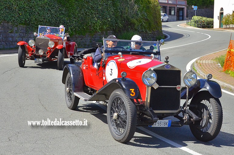 MILLE MIGLIA 2024 - OM 665 Sport Superba 2000 cm3 anno 1925 (Equipaggio: Giancarlo Giacomello e Luigino Gennaro - Numero di gara: 3)