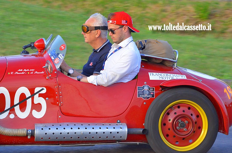MILLE MIGLIA 2025 - Benedetti-Lotti Giannini 750 S anno 1950 (Equipaggio: Claude Poncelet e Antoine Poncelett - Numero di gara: 197)