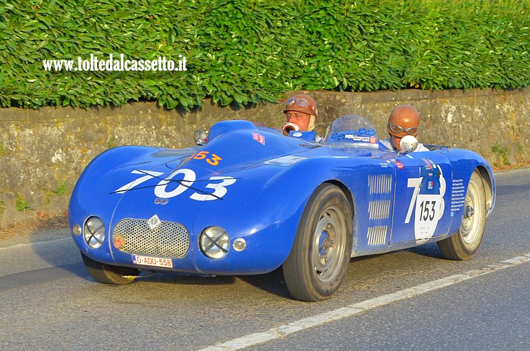 MILLE MIGLIA 2025 - DB Citroen Spider anno 1945 (Equipaggio: Pieter Van Adrighem e Carola Berkel - Numero di gara: 153)