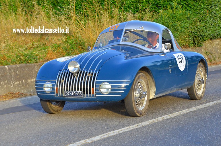 MILLE MIGLIA 2025 - Fiat 1100 Hardtop Ala D'Oro anno 1947 (Equipaggio: Rob Peters e Marielle Peters - Numero di gara: 159)