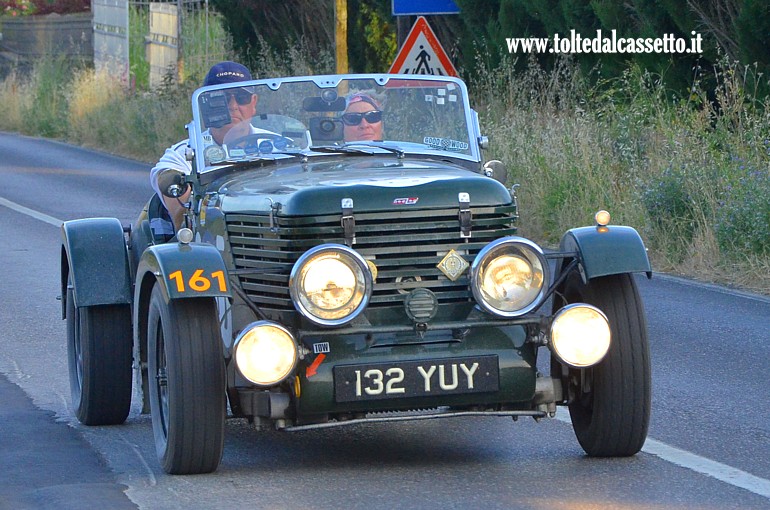 MILLE MIGLIA 2025 - Healey Duncan Drone anno 1947 (Equipaggio: Steven Snauwaert e Ethel Delbare - Numero di gara: 161)