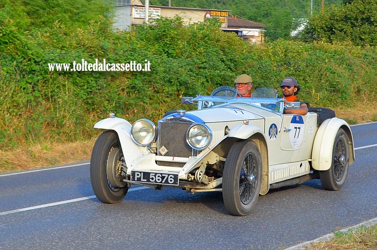 MILLE MIGLIA 2025 - Invicta Low Chassis anno 1930 (Equipaggio: Alan Brown e Rory Brown - Numero di gara: 77 - Team: Phoenix MRC)