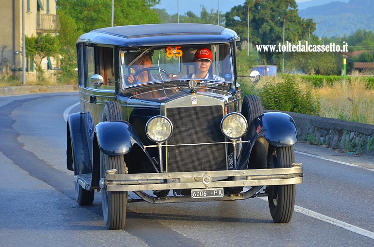 MILLE MIGLIA 2025 - Itala 61 anno 1928 (Equipaggio: Massimo Di Risio e Giovanna Cianfrani - Numero di gara: 85)