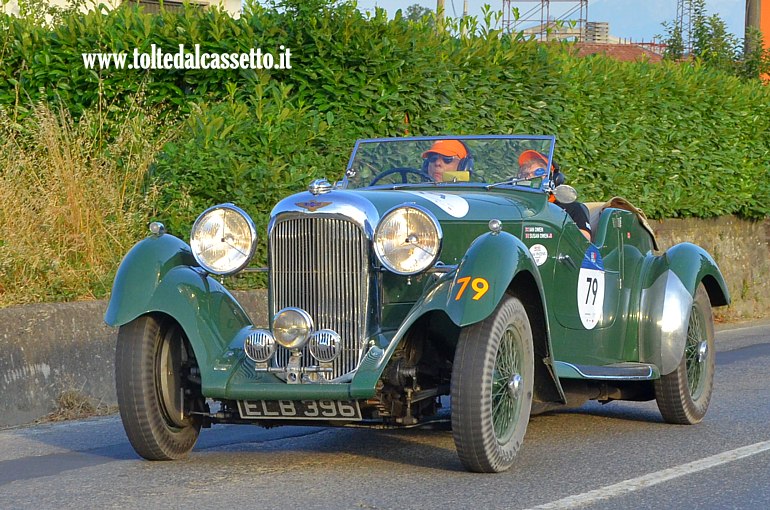 MILLE MIGLIA 2025 - Lagonda LG45 Rapide anno 1937 (Equipaggio: Ian Owen e Susan Owen - Numero di gara: 79 - Team: Phoenix MRC)