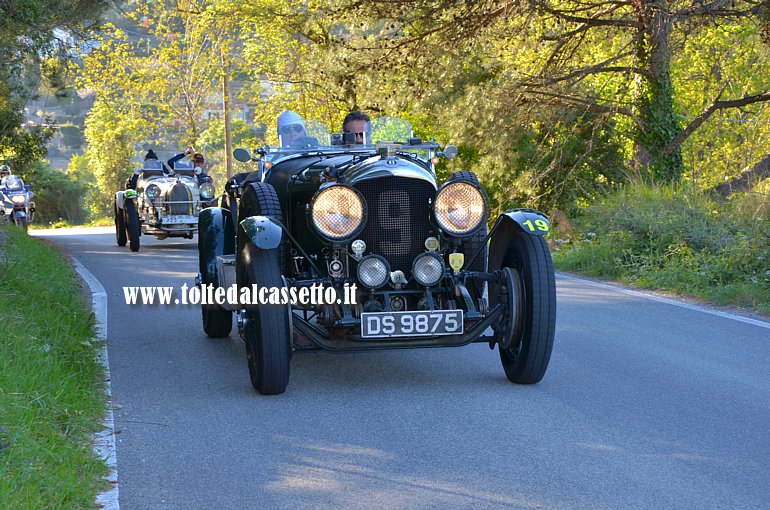 GRAN PREMIO TERRE DI CANOSSA 2016 - La Bentley 4.5 litre di Collins e Stoliopoulos (numero di gara 19)