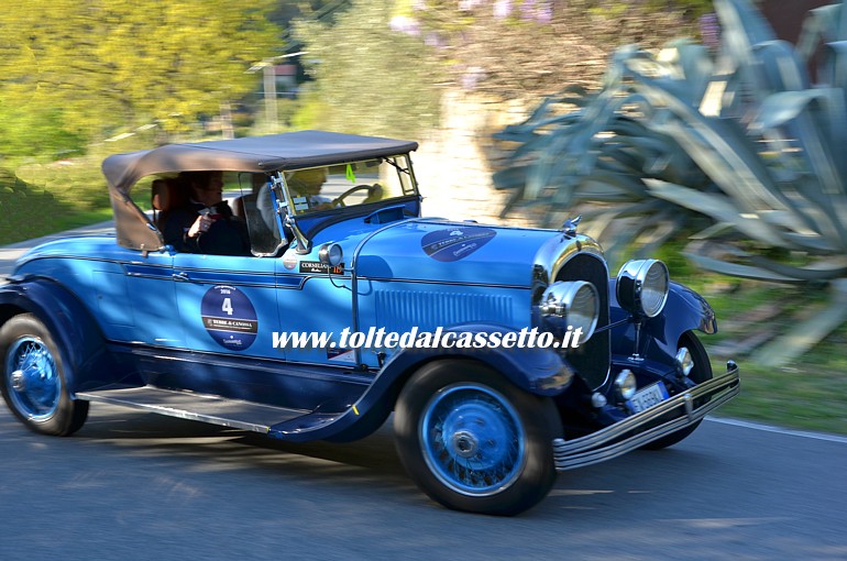 GRAN PREMIO TERRE DI CANOSSA 2016 - La Chrysler 72 di Fontanella e Covelli (numero di gara 4)