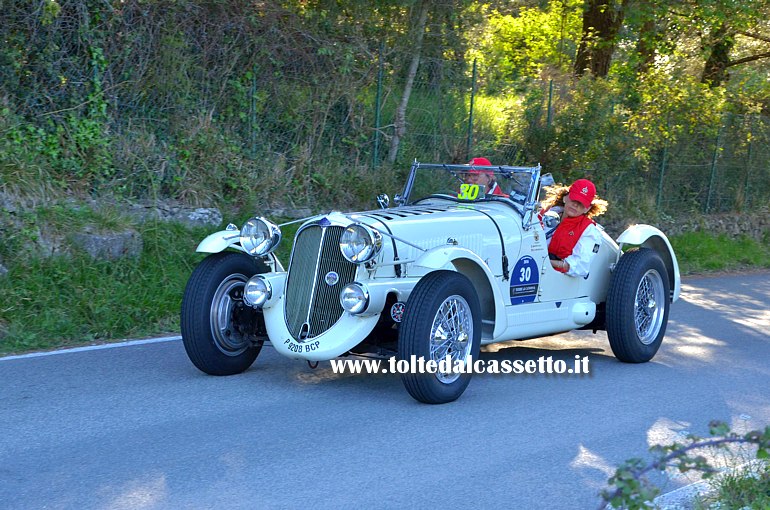 GRAN PREMIO TERRE DI CANOSSA 2016 - La Delahaye 135 CS di Villa e Abello (numero di gara 30)