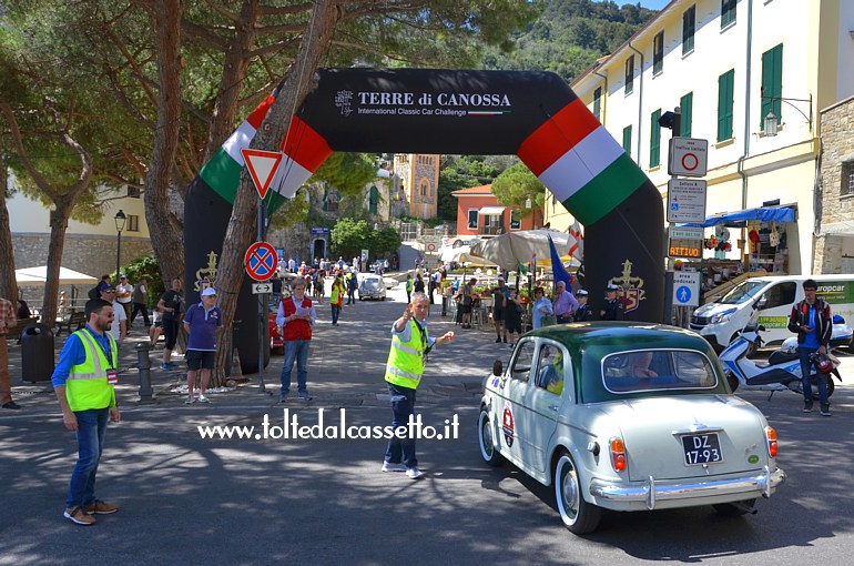 GRAN PREMIO TERRE DI CANOSSA 2018 (Portovenere) - Fiat 1100/103 anno 1955 degli olandesi Filius e Filius-Van Straalen (numero di gara 38)