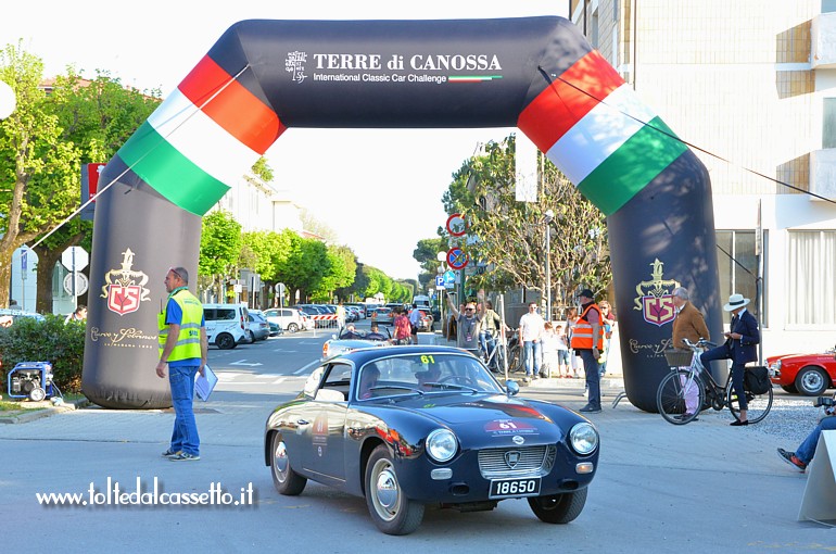 GRAN PREMIO TERRE DI CANOSSA 2018 (Forte dei Marmi) - Lancia Appia Sport Zagato anno 1960 dei lussemburghesi Kieffer e Thiry (numero di gara 61)