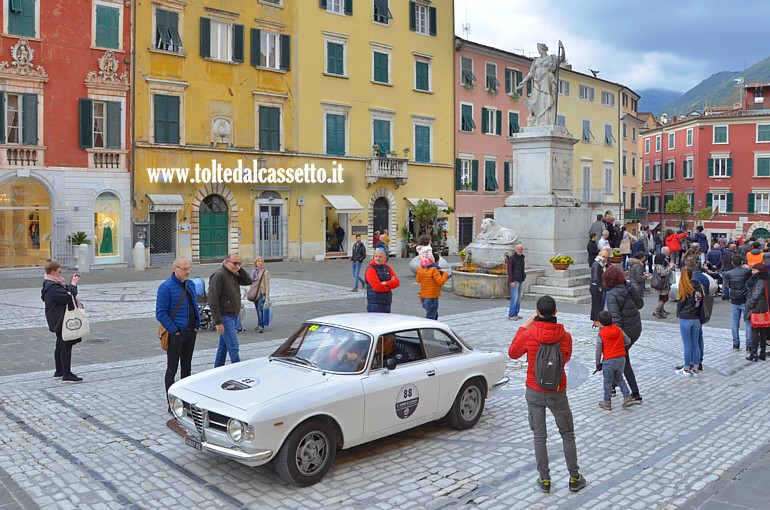 GRAN PREMIO TERRE DI CANOSSA 2019 (Carrara) - Alfa Romeo GT 1300 Junior del 1969 (Equipaggio: Valli E. e Antichi G. (IT) - Numero di gara: 88)