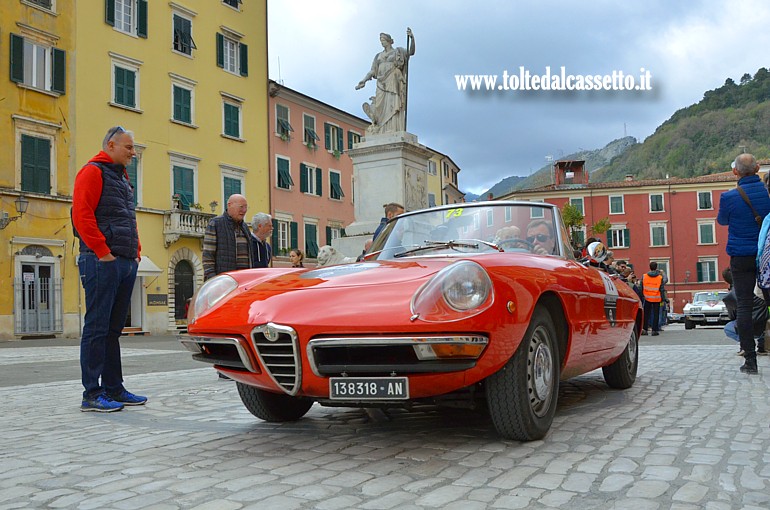 GRAN PREMIO TERRE DI CANOSSA 2019 (Carrara) - Alfa Romeo Osso di Seppia del 1969 (Equipaggio: Hodgen E. e Hodgen L. (US) - Numero di gara: 73)