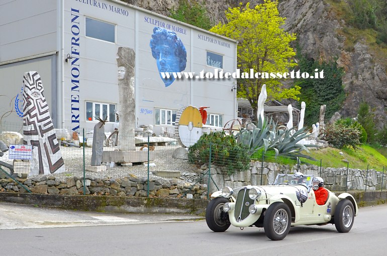 GRAN PREMIO TERRE DI CANOSSA 2019 (Alpi Apuane) - Delaye 135 Short Competition anno 1936 condotta dall'italiano Villa M. e dallo statunitense Abello M. (numero di gara 16)