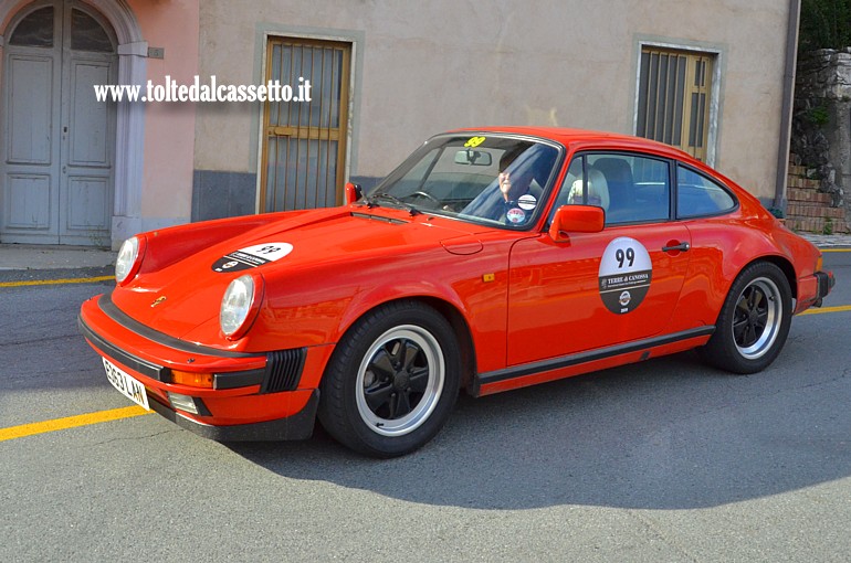 GRAN PREMIO TERRE DI CANOSSA 2019 (Val di Vara) - Porsche 911 Carrera del 1988 (Equipaggio: Oneill C. e Oneill H. (UK) - Numero di gara: 99 - Team: RAC)