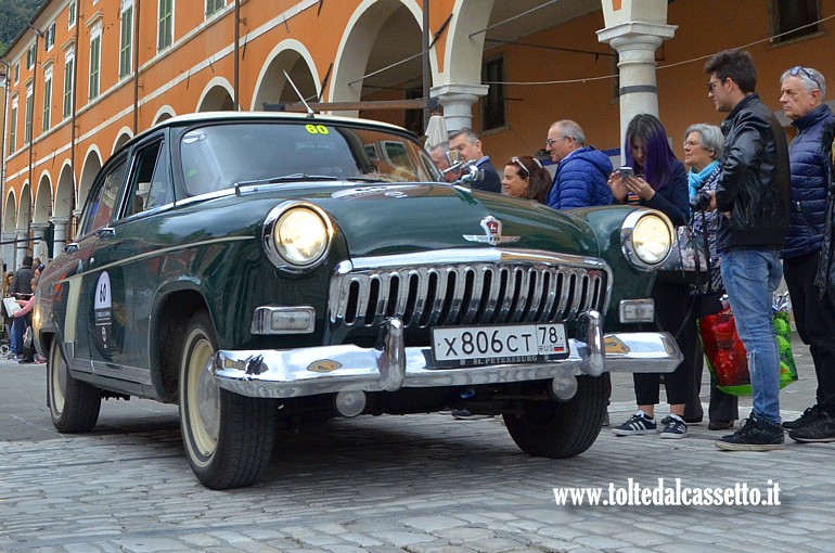 GRAN PREMIO TERRE DI CANOSSA 2019 (Carrara) - Volga GAZ 21 del 1961 (Equipaggio: Shterenberg D. e Monastirli A. (RU) - Numero di gara: 60 - Team: Classic Cars Club Mosca)