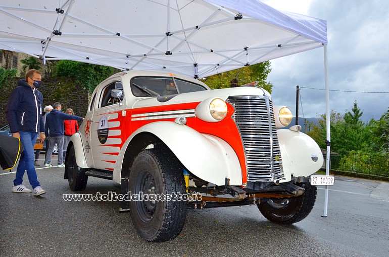 GRAN PREMIO TERRE DI CANOSSA 2020 - Chevrolet Fangio Coup fine anni '30 (Equipaggio: Sauter e Meier - Numero di gara: 31)