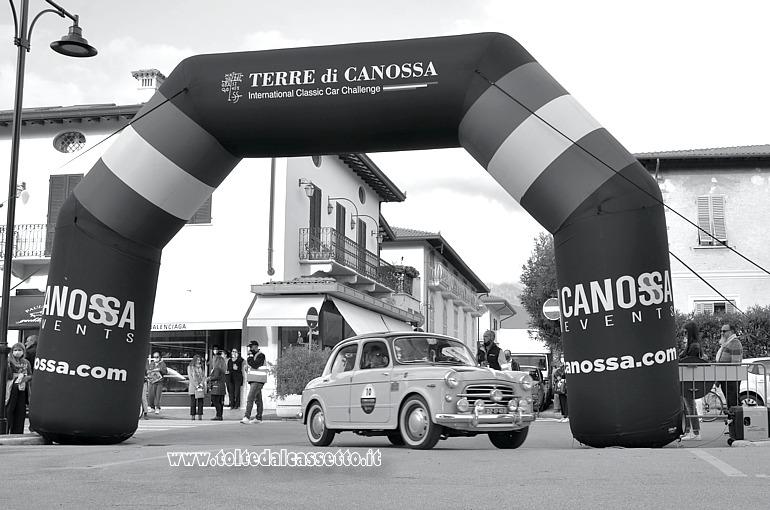 GRAN PREMIO TERRE DI CANOSSA 2020 - La Fiat 1100/103 anno 1955 degli olandesi Cornis Filius e Maria Filius-van Straalen (Scuderia: Residentie Rally Team - Numero di gara: 10)