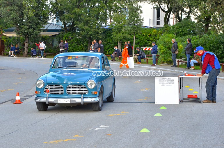 GRAN PREMIO TERRE DI CANOSSA 2020 - Volvo 122 S anno 1968 condotta dallo svizzero Welter C. (Scuderia: Swiss Volvo Classic Club - Numero di gara: 33)