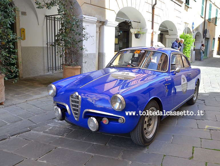 GRAN PREMIO TERRE DI CANOSSA 2023 - Vettura Alfa Romeo Giulietta Sprint Veloce Alleggerita del 1956 (numero di gara 26)