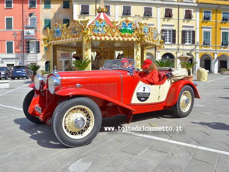 GRAN PREMIO TERRE DI CANOSSA 2023 - Vettura Fiat 522 C del 1931 (numero di gara 2)
