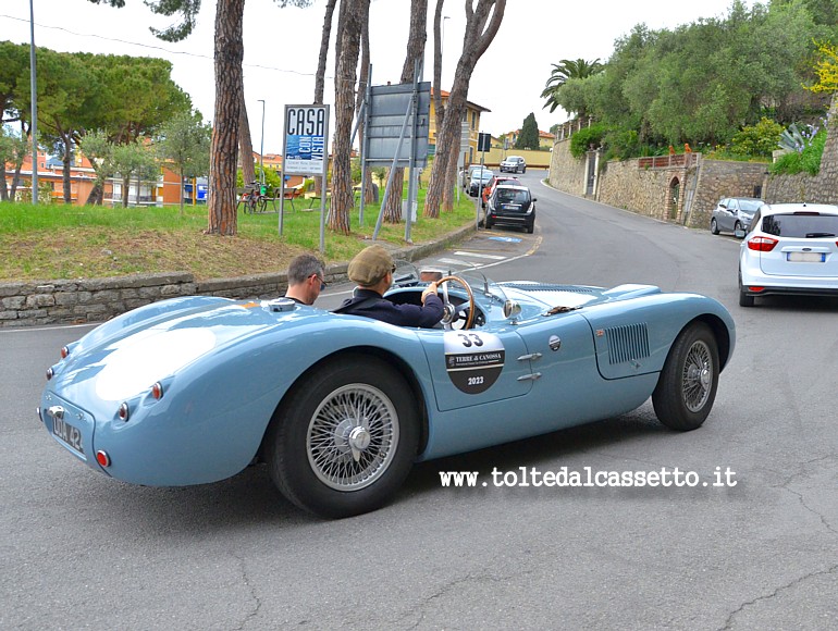 GRAN PREMIO TERRE DI CANOSSA 2023 - Autovettura Jaguar Type-C Proteus del 1957 (numero di gara 33)