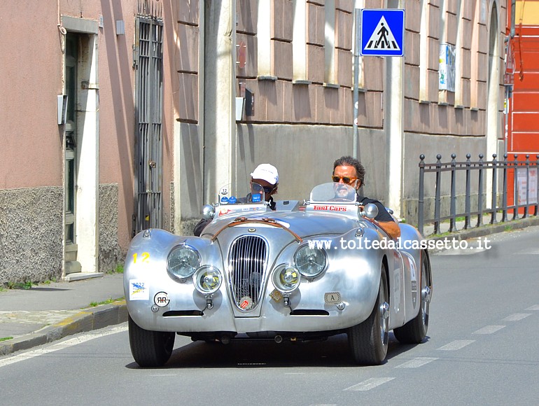 GRAN PREMIO TERRE DI CANOSSA 2023 - Vettura Jaguar XK 120 Alloy del 1950 (numero di gara 12)