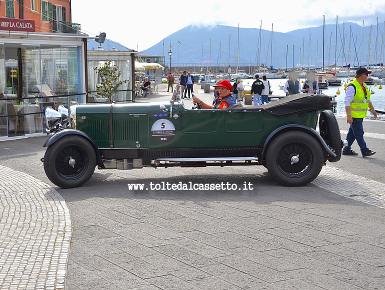 GRAN PREMIO TERRE DI CANOSSA 2023 - Vettura Lagonda 3 Litre del 1933 (numero di gara 5)