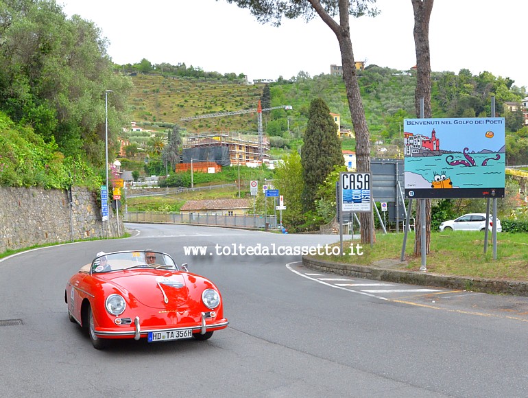 GRAN PREMIO TERRE DI CANOSSA 2023 - Vettura Porsche 356 A Speedster del 1956 (numero di gara 28)