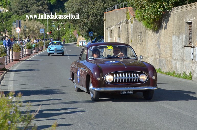 GRAN PREMIO TERRE DI CANOSSA 2016 - Fiat 1100 E Supergioiello del 1952 (Equipaggio: Passanante M. e Pisciotta A. - Team: Scuderia Francacorta Motori - Numero di gara: 36)