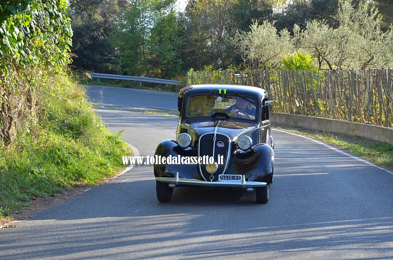 GRAN PREMIO TERRE DI CANOSSA 2016 - Fiat 508 C di Moceri e Bonetti (numero di gara 11)