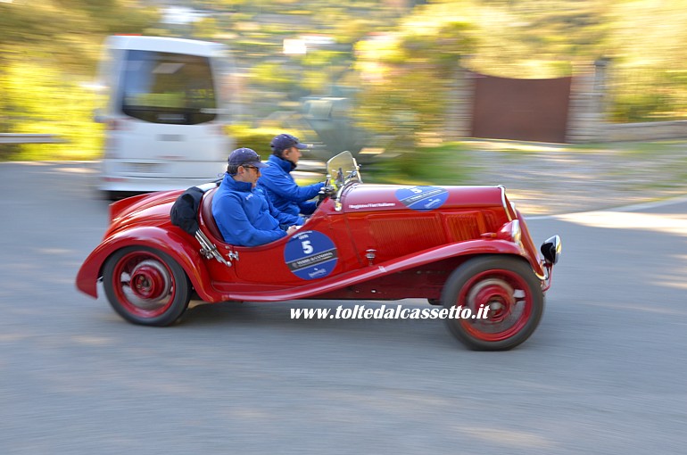 GRAN PREMIO TERRE DI CANOSSA 2016 - La Fiat 508 S Balilla Sport di Vesco e Guerini (numero di gara 5)