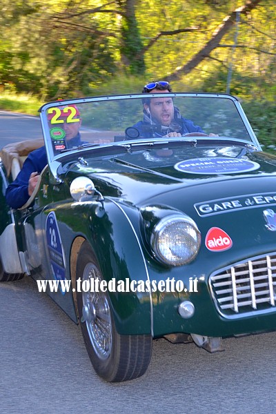 GRAN PREMIO TERRE DI CANOSSA 2016 - La Fiat Siata 514 MN di Piona e Battagliola (numero di gara 22)