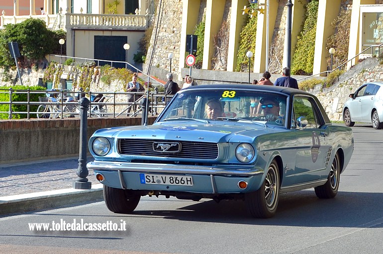 GRAN PREMIO TERRE DI CANOSSA 2016 - Ford Mustang Coup� del 1966 (Equipaggio: Dango R. e Langenbach Seitz P. - Numero di gara: 83)