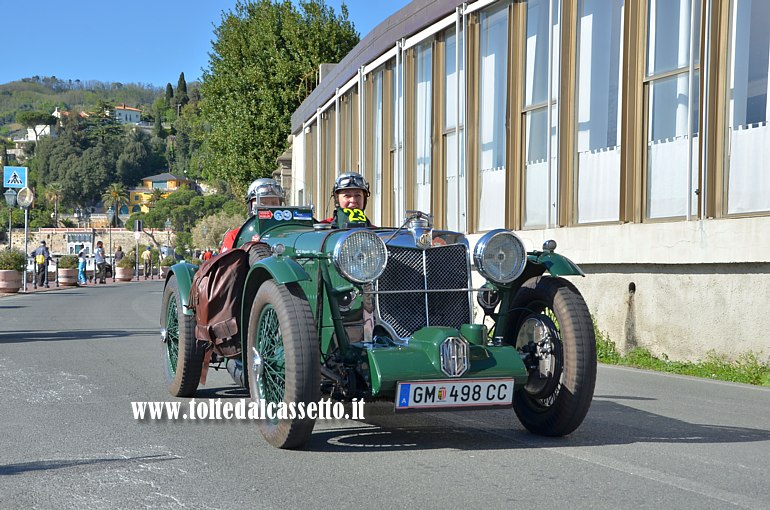 GRAN PREMIO TERRE DI CANOSSA 2016 - La MG K3 Magnette di Schacherleitner e Schacherleitner (numero di gara 23)