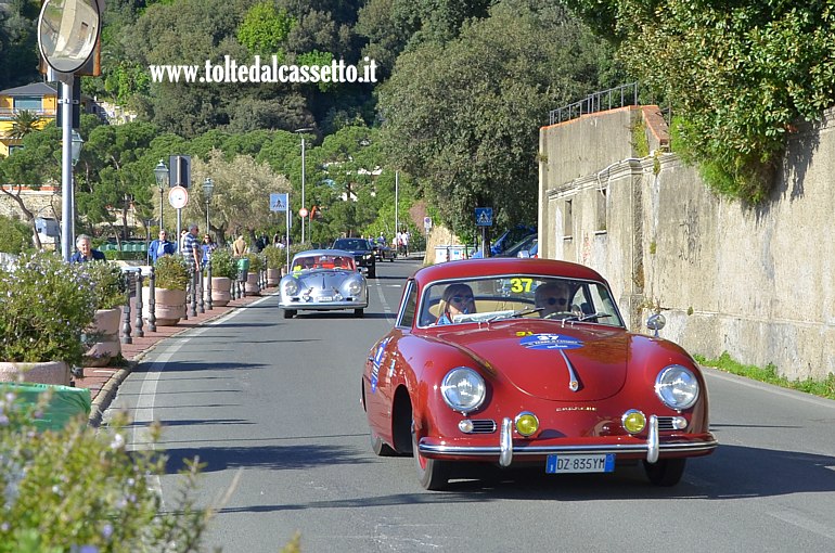 GRAN PREMIO TERRE DI CANOSSA 2016 - Porsche 356 Pre A del 1955 (Equipaggio: Girardi A. e Mastellini S. - Numero di gara: 37 - Team: Brescia Corse)