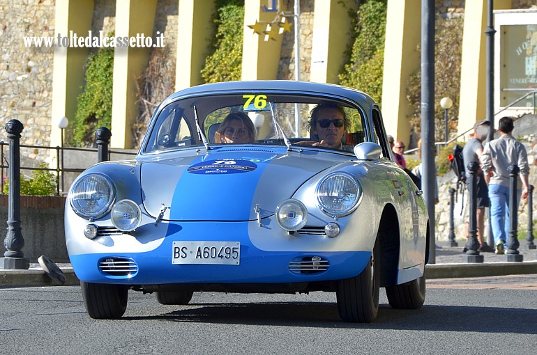 GRAN PREMIO TERRE DI CANOSSA 2016 - Porsche 356 SC di Gazza e Nocco (Scuderia: Ruote a Raggi - Numero di gara 76)