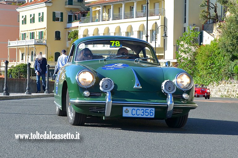 GRAN PREMIO TERRE DI CANOSSA 2016 - Porsche 356 del 1964 (Equipaggio: Bollini G. e Bellavista M. - Scuderia: San Marino - Numero di gara: 78)