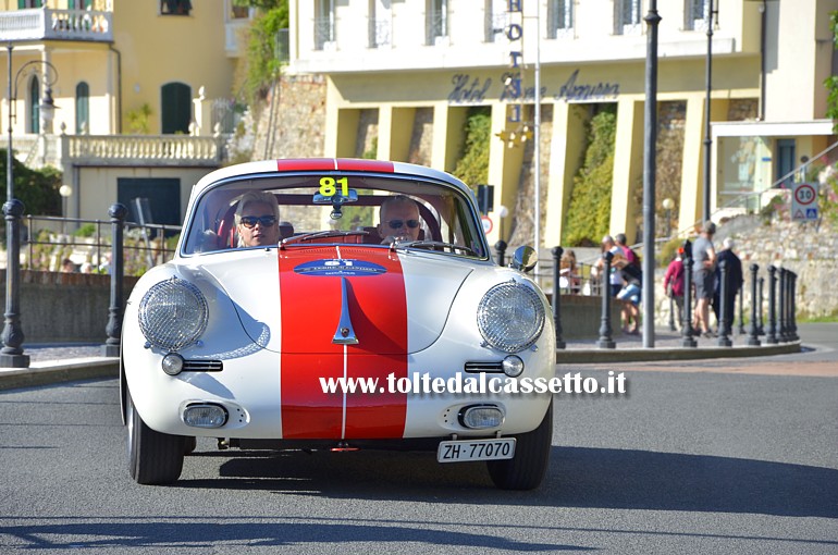 GRAN PREMIO TERRE DI CANOSSA 2016 - La Porsche 356 di Halter e Engelhardt (numero di gara 81)