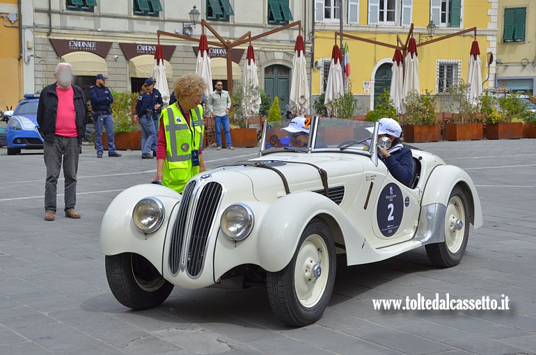 TERRE DI CANOSSA RALLY 2026 - BMW 328 del 1937 (Equipaggio: Lucilla Sartori e Cristina Biagi (IT) - Numero di gara: 2)