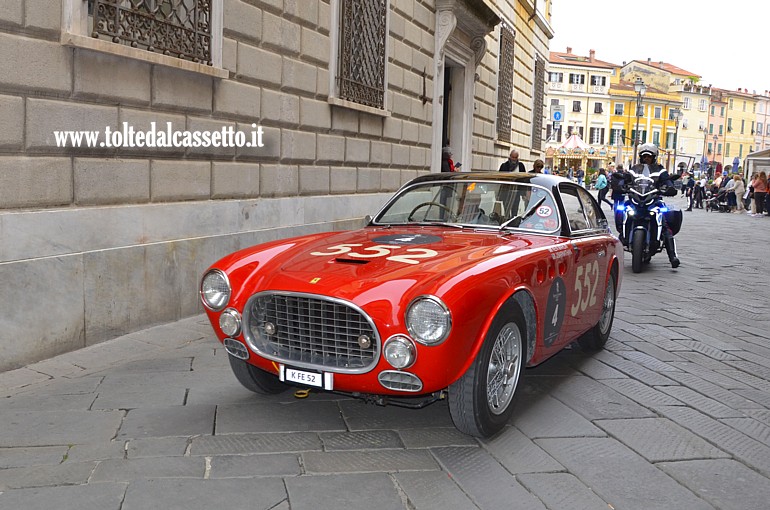 TERRE DI CANOSSA RALLY 2026 - Ferrari 225 S del 1952 (Equipaggio: Kenneth Marlin e Jacqueline Barnathan (US) - Numero di gara: 4)