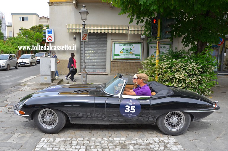 TERRE DI CANOSSA RALLY 2026 - Jaguar E-Type del 1963 (Equipaggio: St�phane Dufour e G�raldine Dufour (CH) - Numero di gara: 35)