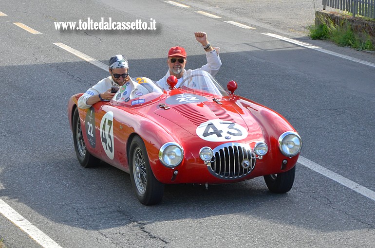 TERRE DI CANOSSA RALLY 2026 - Osca MT4 del 1954 (Equipaggio: Kevin O'Brien e Alex O'Brien (US)- Numero di gara: 22 - Team: Retro Rally Group)