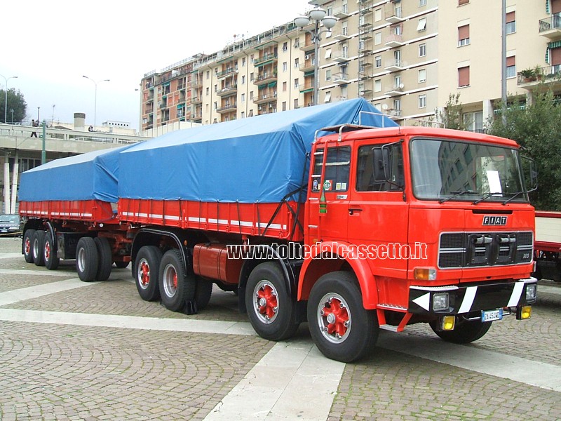 Autocarro FIAT 180 4 assi immatricolato nel 1973