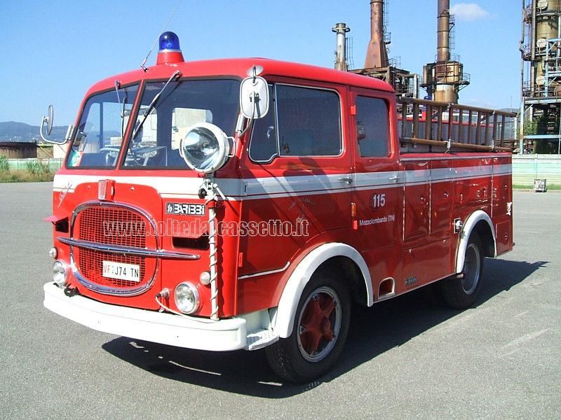 Autopompa FIAT 650-N dei Vigili del Fuoco di Mezzolombardo (Trento)