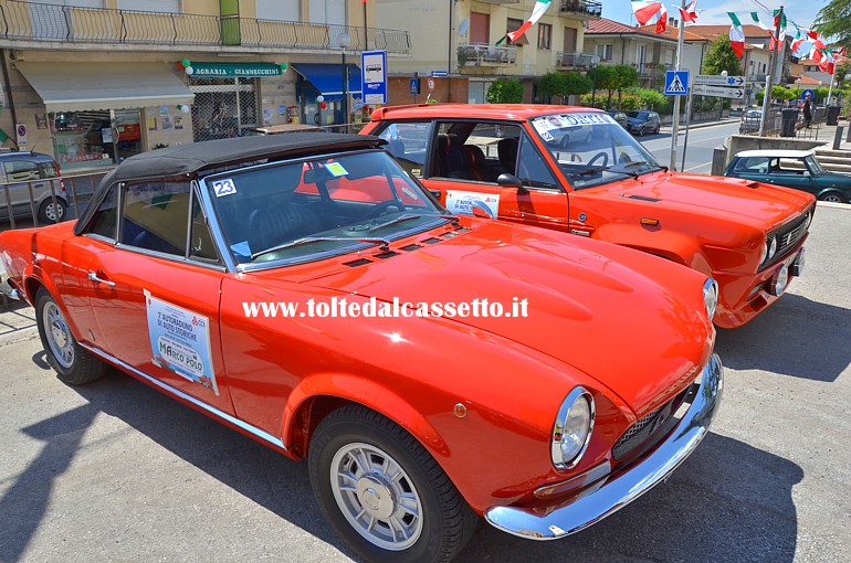 FIAT 124 Sport Spider 1600 al Raduno Auto Storiche di Capezzano Pianore