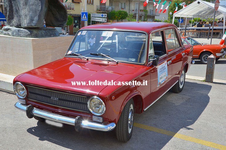 FIAT 124 berlina al Raduno Auto Storiche di Capezzano Pianore